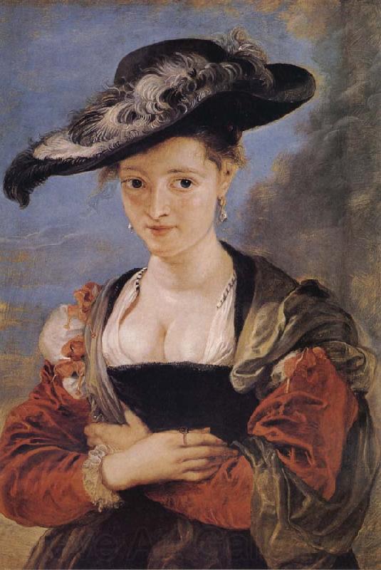 Peter Paul Rubens Portrait of Susanne Florment Norge oil painting art